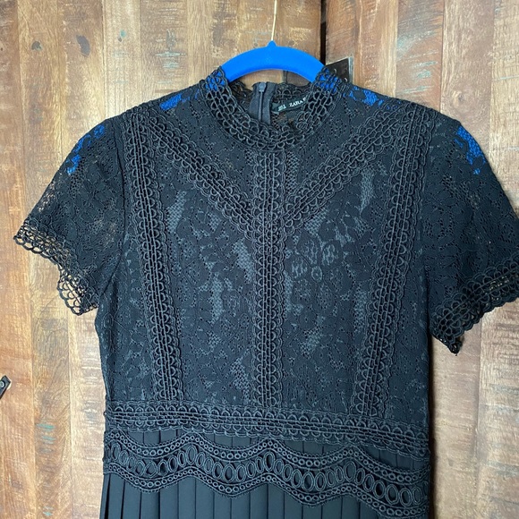 Zara black lace midi - Picture 3 of 5